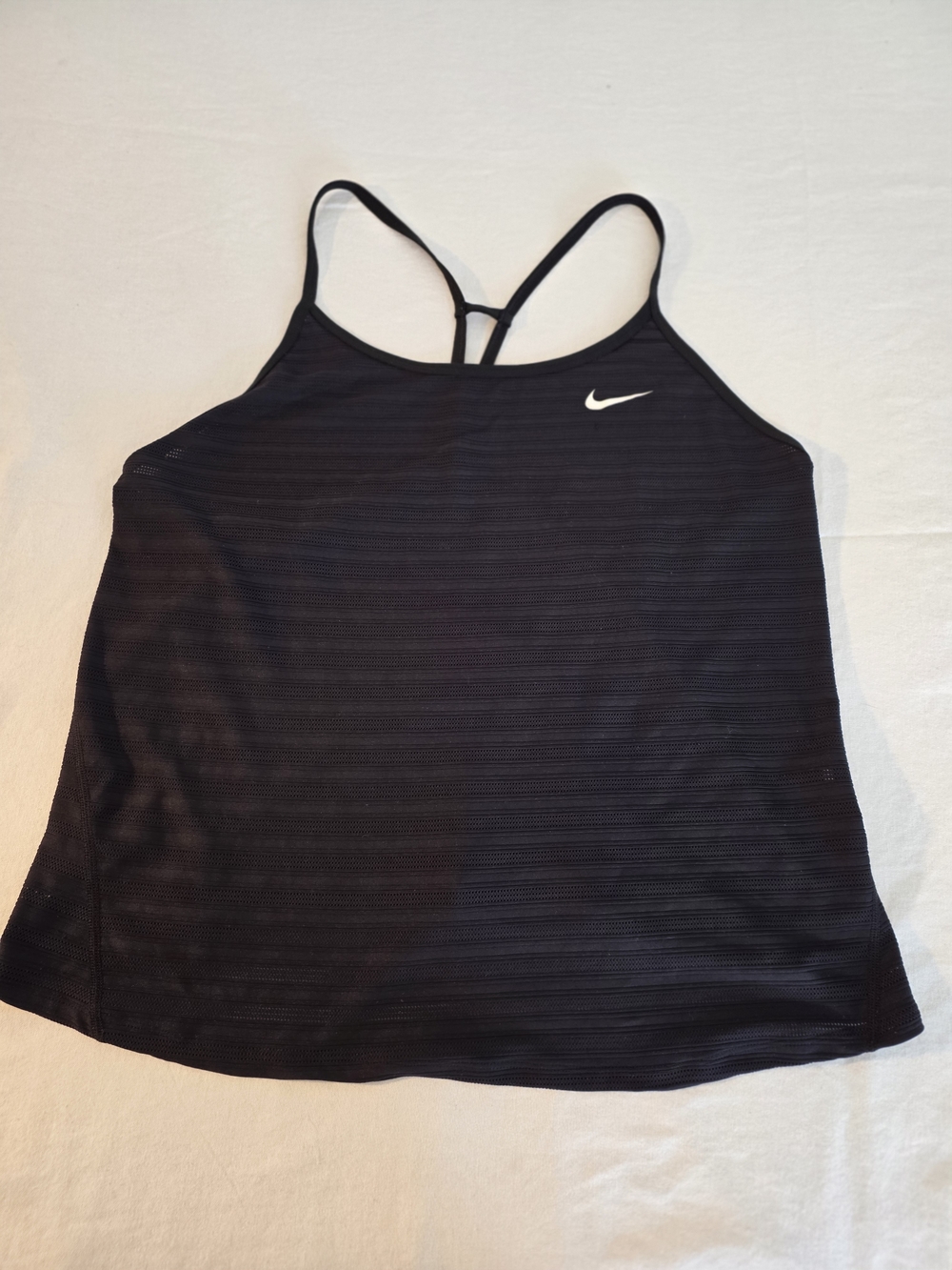 Nike Women's Black Strappy Athletic Tank Top